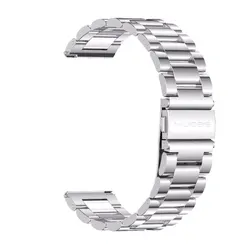 Stainless Steel Metal Watchband - Elegant Replacement Strap for Redmi 5 Lite (Silver 3)