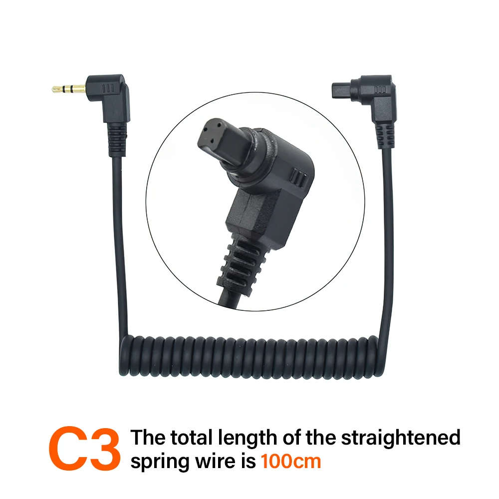 Camera Remote Control Shutter Release mm Cable For Canon