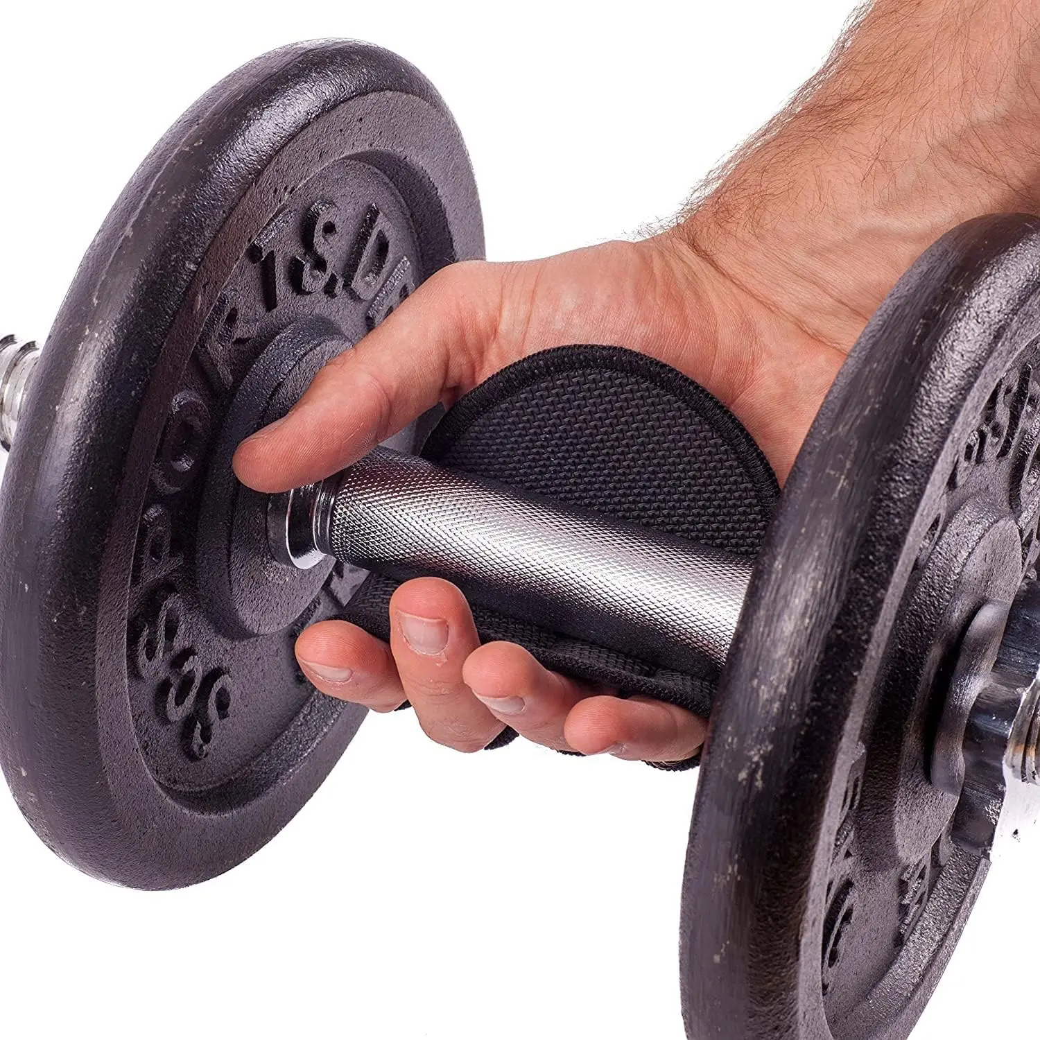Enhanced Grip Fitness Pads - Anti-Slip Lifting and Yoga Support