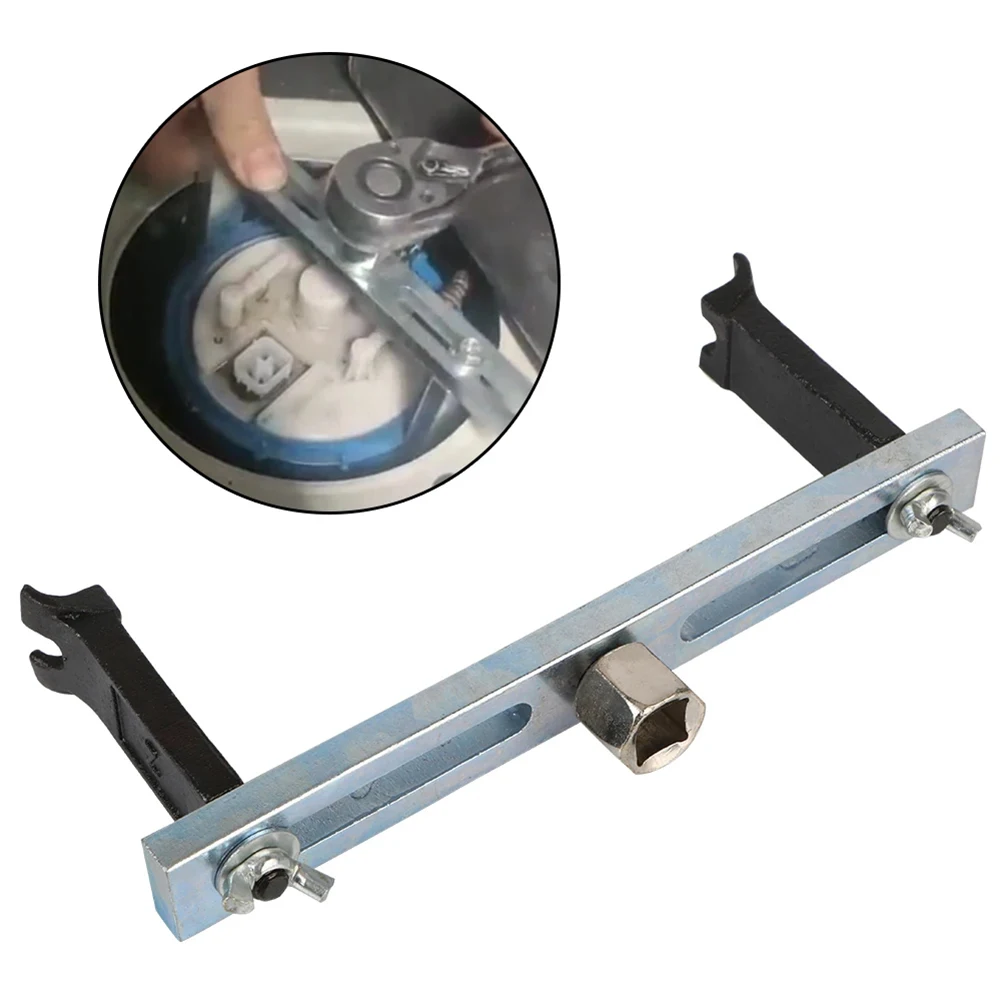 

Car Fuel Cap Removal Wrench 2 Jaw Wrench Tools Auto Oil Tank Cover Lever Removal Fuel Pump Lever Spanner Fuel Cap Removal Wrench