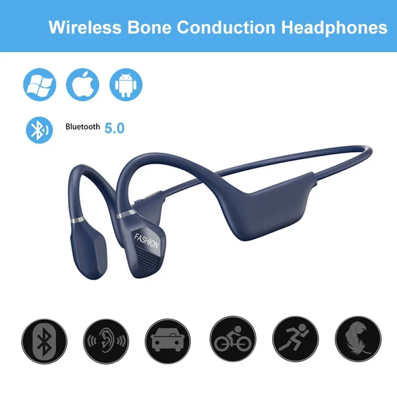N8 Wireless Bluetooth Headphones Bone Conduction Earphones Stereo Hands-free Earbud Outdoor Sports Waterproof With Microphone |