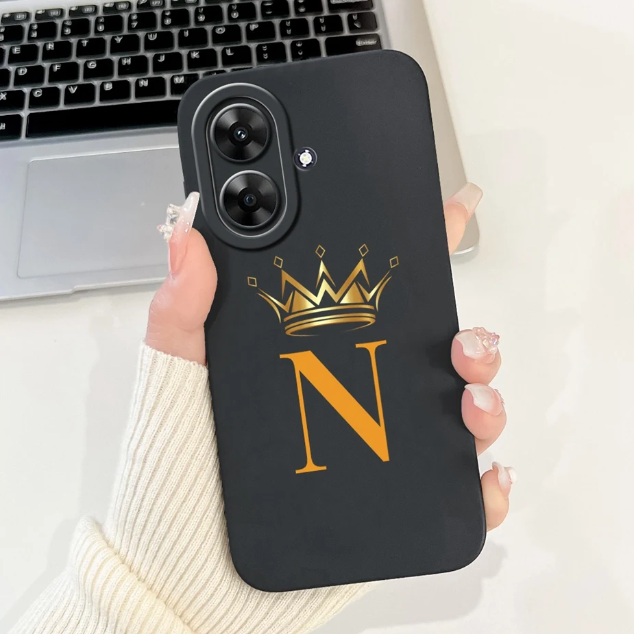 Stylish Letters Soft TPU Phone Case Cover
