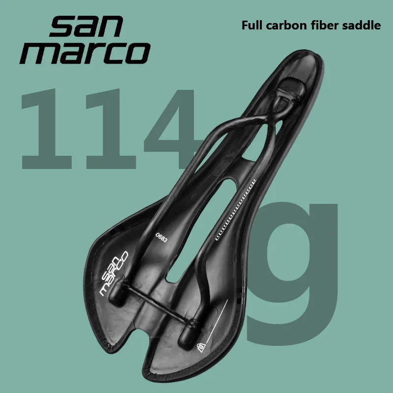 Bicycle Saddle San Marco Saddle Aspide Carbon Road Bicycle Saddle Man Women Racing Bike Seat MTB Mountain 131mm Carbon Rails Bicycle Accessories