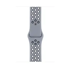Dual - Color Breathable Silicone Strap - 44 45 46 49mm ML (Obsidian Mist Black)