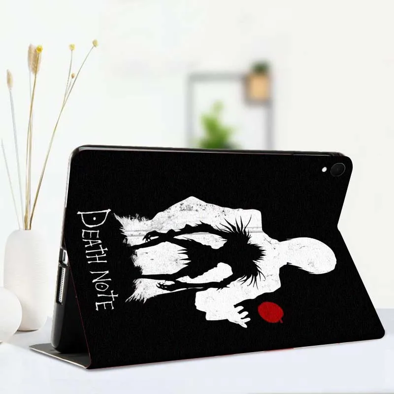 Anime-Inspired Cool Art Tablet Case - Death Note Design