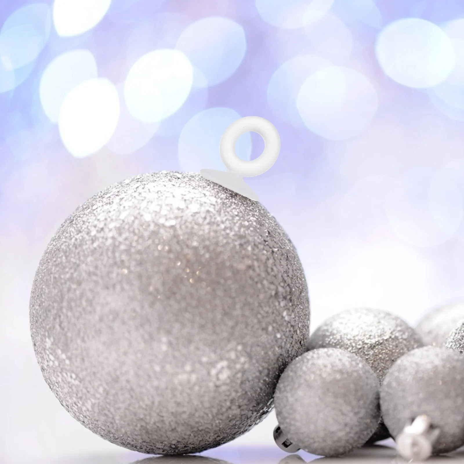 200 Pcs Foam Ball Cap Cover Christmas nament Pendant Fittings Holder Balls Bracket Building Fitness Accessories Ball Pendants