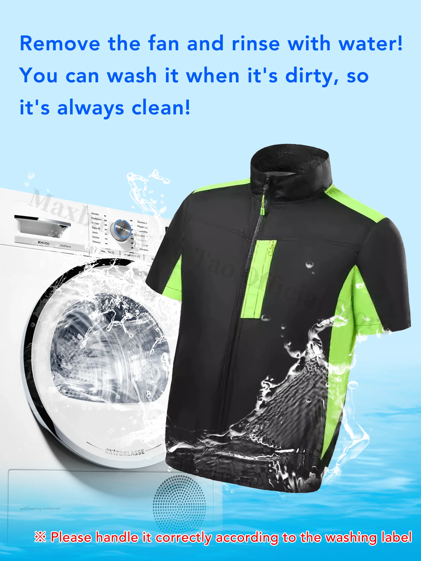 EIAO Summer Men's Jacket 5V fan Work Clothing  Outdoor Fishing  Refrigeration Air Conditioning Suit Battery pack not included