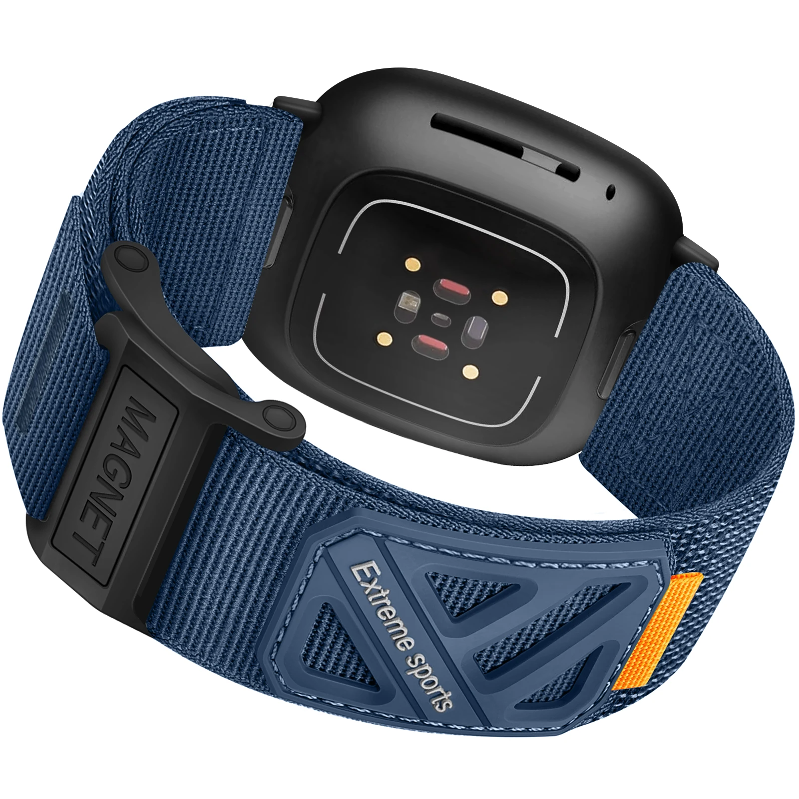 Men's Woven Nylon Magnetic Buckle Band in Nylon Strap Material