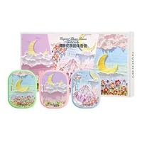 3 scented Solid Perfume Long-Lasting Natural Fragrance Balm Flower Fruity Perfumes Perfect for Dating Daily Life Use Ideal Gifts