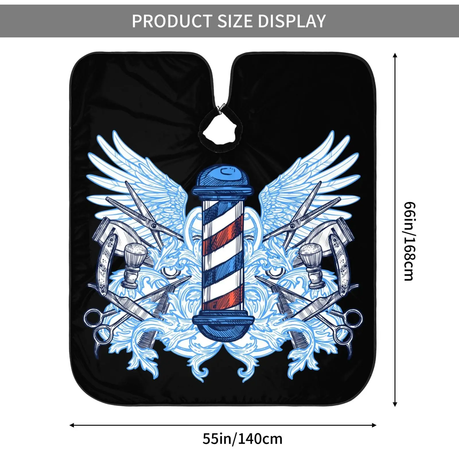 미용실 방수 헤어 커팅 케이프, 프로 미용 천 가운, 이발 앞치마, 이발 코트, 이발소 도구