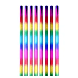 Rainbow Multicolor Pencils Set - Ideal for Creative Sketching & Coloring (8 pieces)
