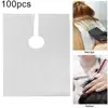 Hairdressing Apron Hair Cutting Cape Hair Cape Waterproof Cape 100PCS Disposable Hair Cutting Capes Hairdresser Barber Accessori 3