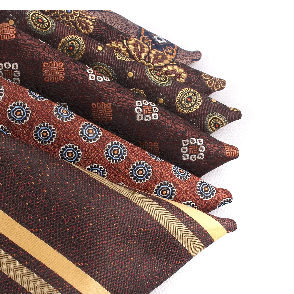 Men's Pocket Square Floral Chest Towel Woven Hanky Gentlemen Hankies Men's Suit Handkerchief Pocket Towel pocket square mini handkerchief