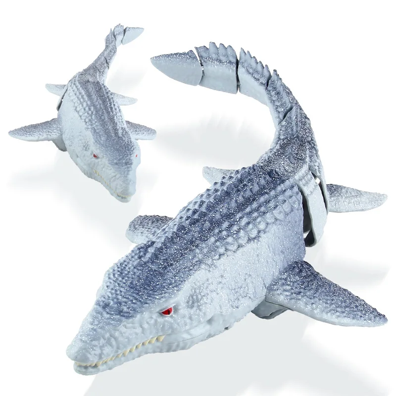 Rc Mosasaur Dinosaur 2.4ghz Electric Fish Gift Toy Underwater Swimming Pool Aquatic Simulation Dinosaur Swimming Fish Toy Forkid 3