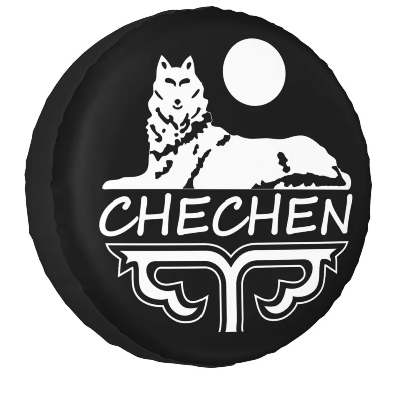 

Chechen Borz Spare Tire Cover Bag Pouch for Jeep Pajero Chechnya Dust-Proof Car Wheel Covers