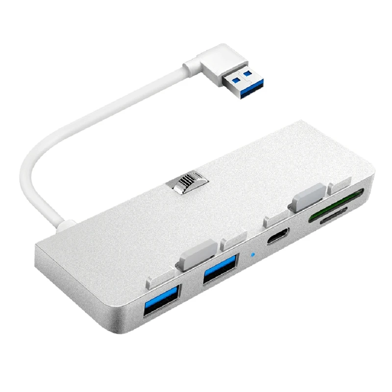 Hub 5 In 1 Per Imac Apple All-In-One Usb3.0X2/Type-C/Tf/Sd Docking Station Hub Portatile Multifunzionale Da 5Gbps