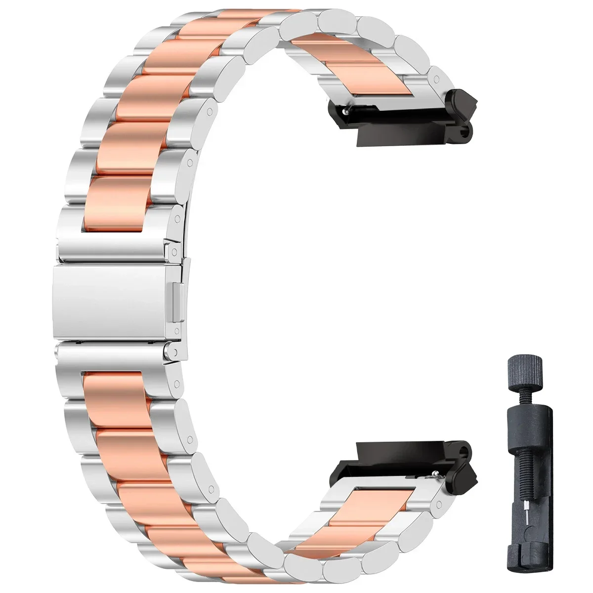 Premium Stainless Steel Smartwatch Bracelet Strap