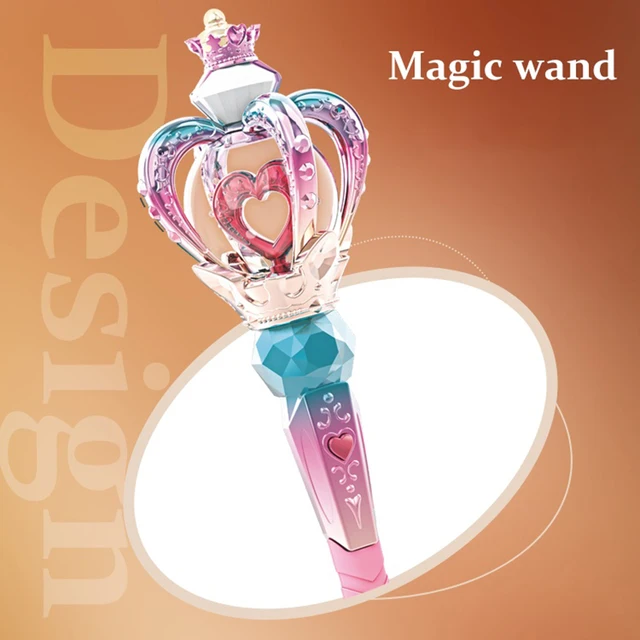 New Style Magic Wand Electric Fairy Wand Toys Musical Light Pretend Toy Role-playing Props Halloween Christmas Gift For Girls 6