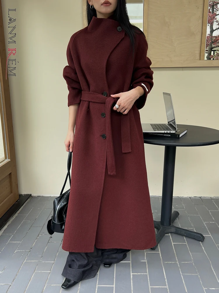 LANMREM 2019 Autumn And Winter New Turtleneck Pullover Sweater As Scarf Collar Two Ways Wearing Fashion Knits TV873 main image 0