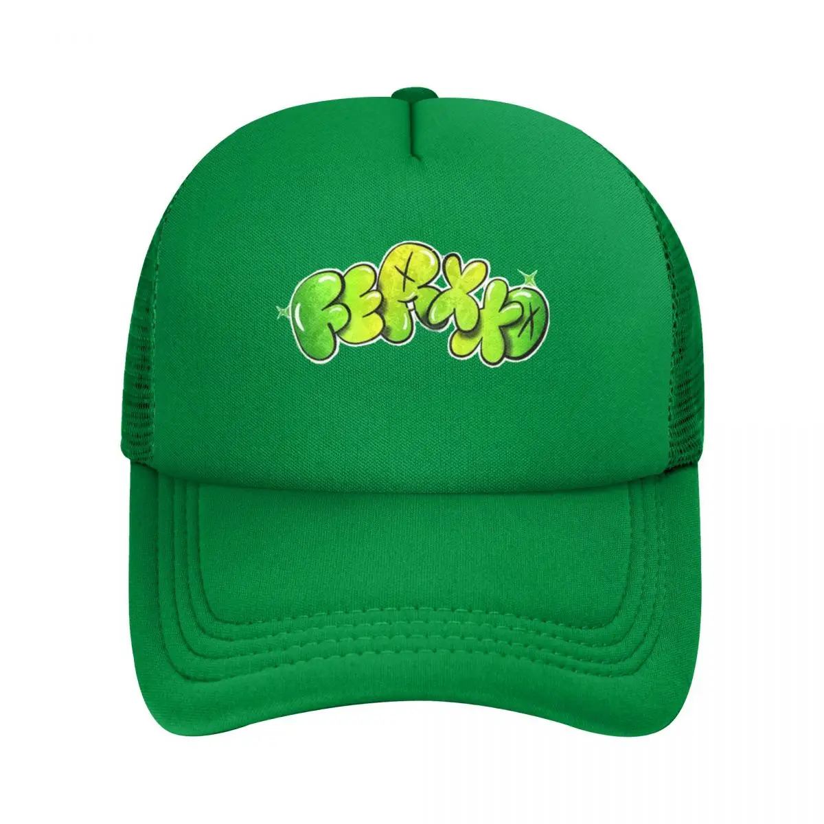 Feid Ferxxo Logo Mesh Baseball Cap Adult Outdoor Sun Hats 90s Rapper Hats Breathable Polyester Sun Cap Wholesale New Trucker Hat 2