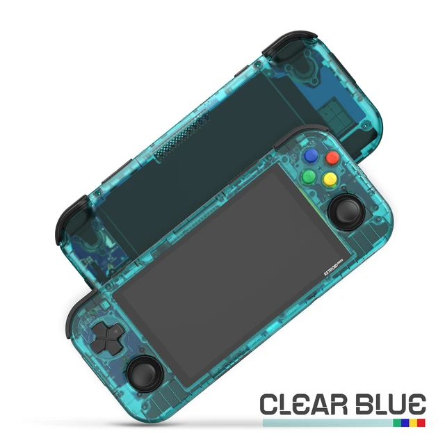 RETROID pocket 3プラス ClearBlue グリップとケース付き RETROID pocket 3プラス ClearBlue グリップとケース付き RETROID