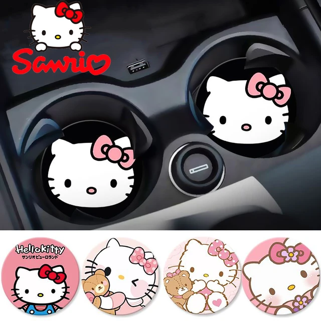 Auto-Getränkehalter-Untersetzer für Hello Kitty 7,9 cm