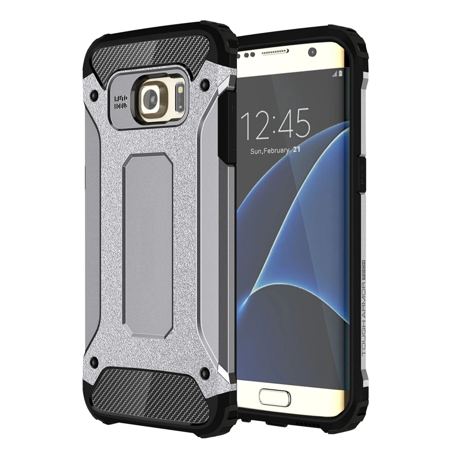 Phone Case For Galaxy S7 Edge / G935 Tough Armor TPU + PC Combination Case
