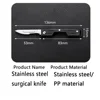 NEW DIY Mini Performance Folding Machinery Cost Scalpel Medical Folding Knife EDC Outdoor Unpacking Pocket Knife 5