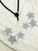 TS Cardigan Star Embroidery Knit Button Up Oversized Folklore Cardigan Sweater Women Unisex Eras Tours Outfit 6