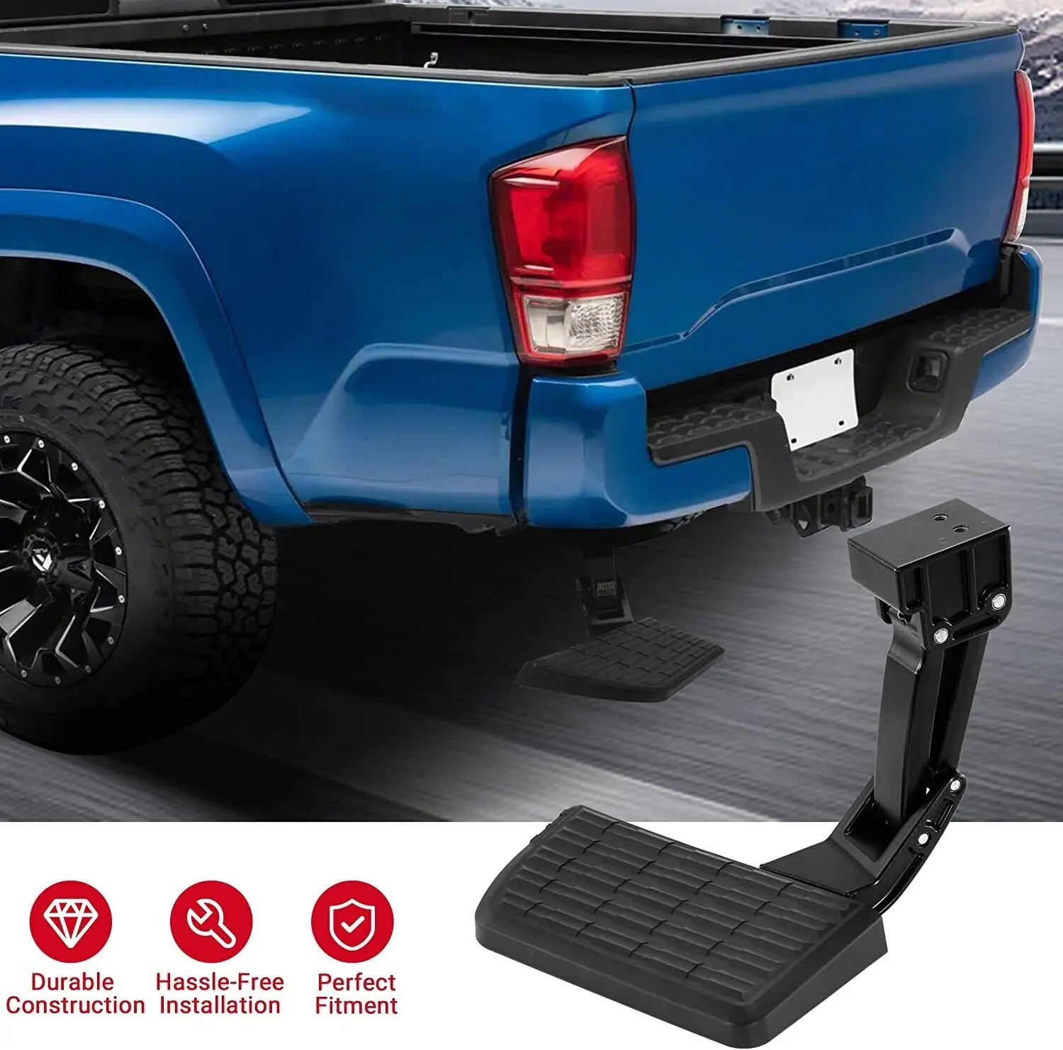Pick Up Truck Bed Side Step Paraurti Retrattile Step Per Jeep Gladiator 2020-2023