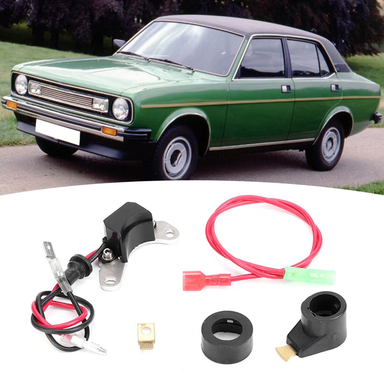 Electronic Ignition Conversion Kit for Lucas 25D Only fit for Austin 1000 Series MK II 1970-1974 Engine With High Performance,electronic ignition kit