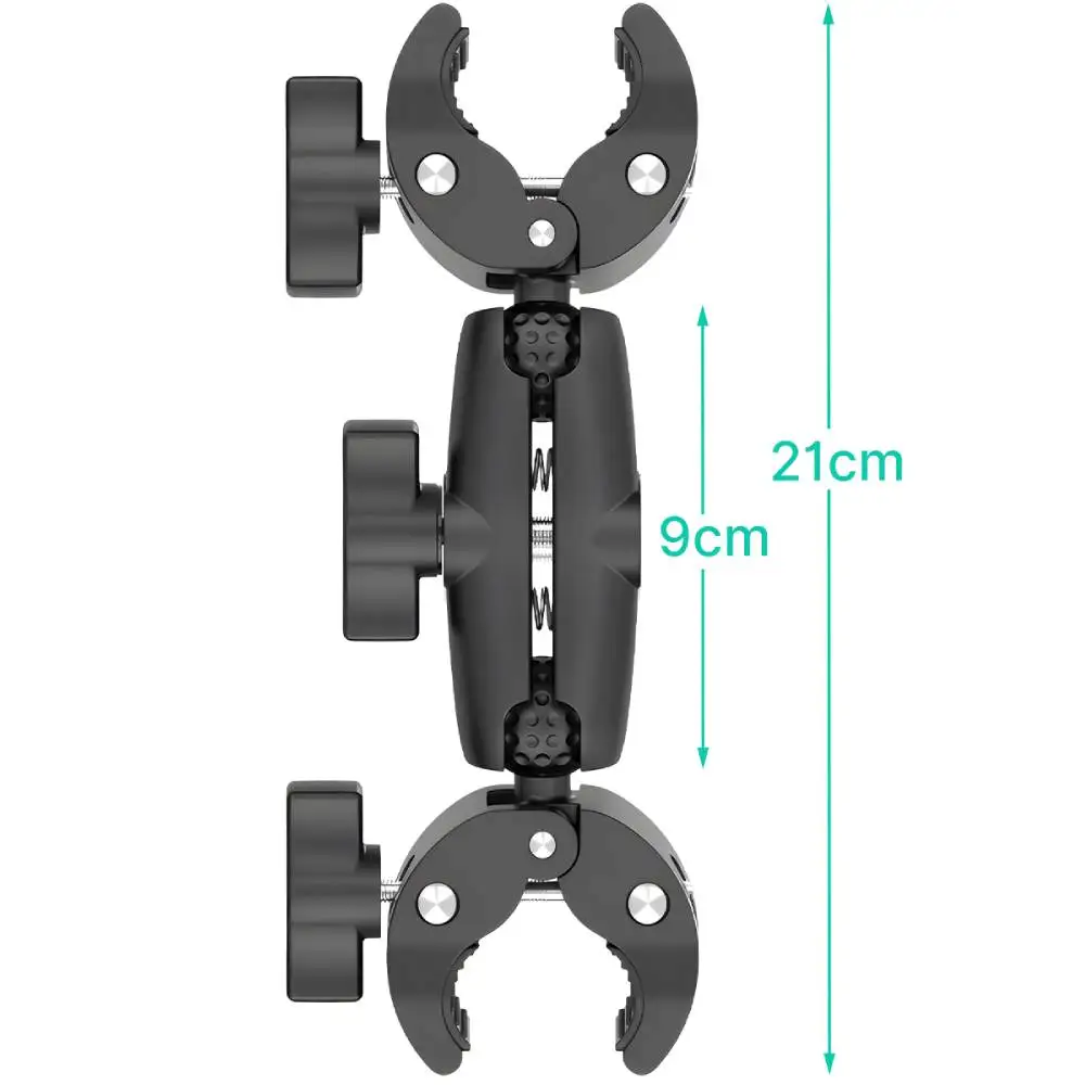 Support Double Pince pour GoPro Insta360 - 6/9/12 Pouces
