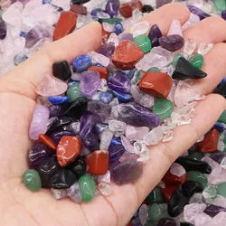 Natural Stone Quartz Agate Healing Crystals for Home Decor & DIY Crafts (Colour Crystal)