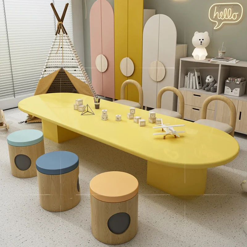 Children Tables Student Desk Kids Room Small Set Elementary Chair School Furniture Children's Childrens Classroom Table Study