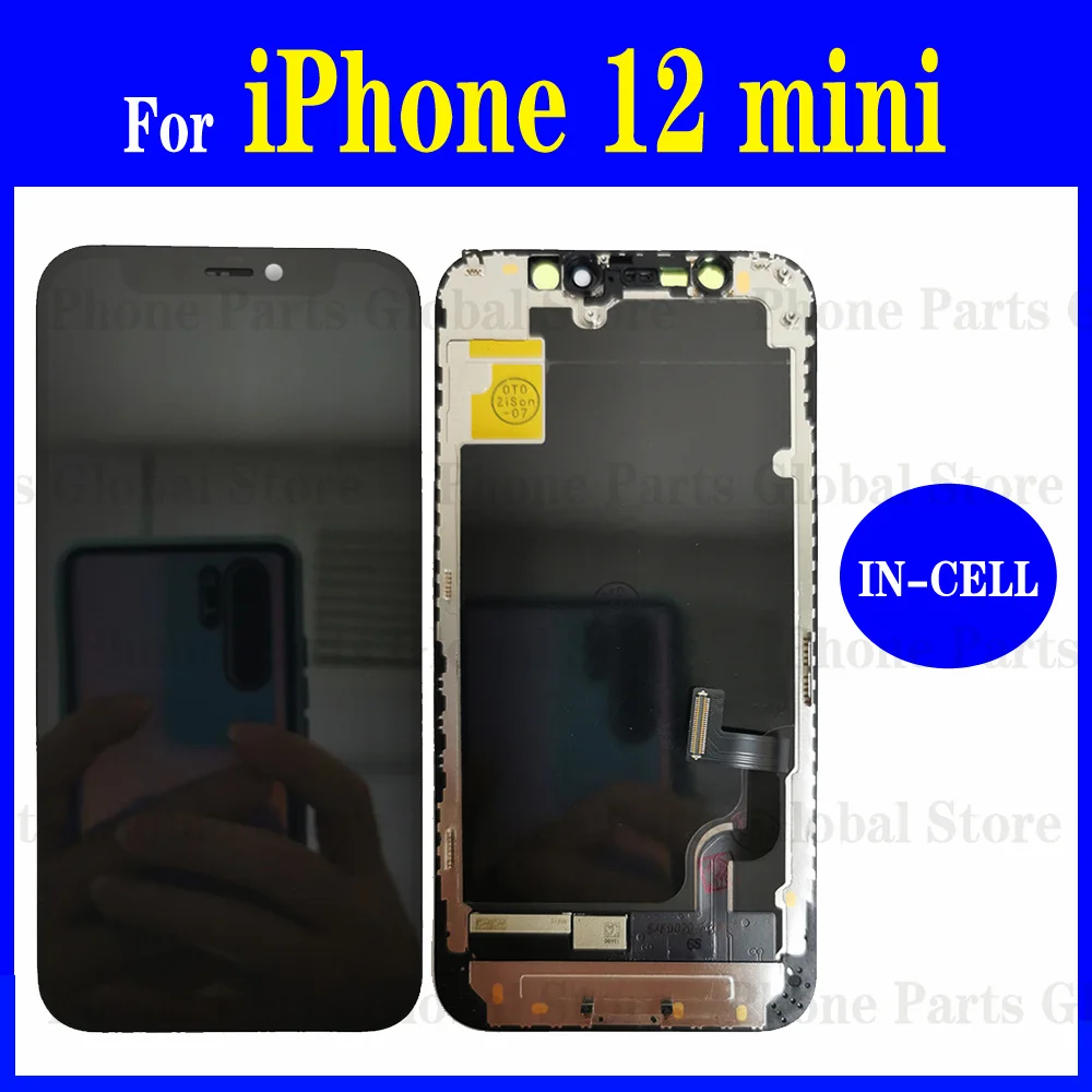 Incell Lcd Per Iphone 12 Mini Display Screen Touch Digitizer Sensor Assembly No Dead Pixel Sostituzione Per Iphone 12 Mini Screen