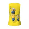 Custom Minion Cartoon Banana Yoga Shirt Women Athletic Workout Running Tank Tops 5