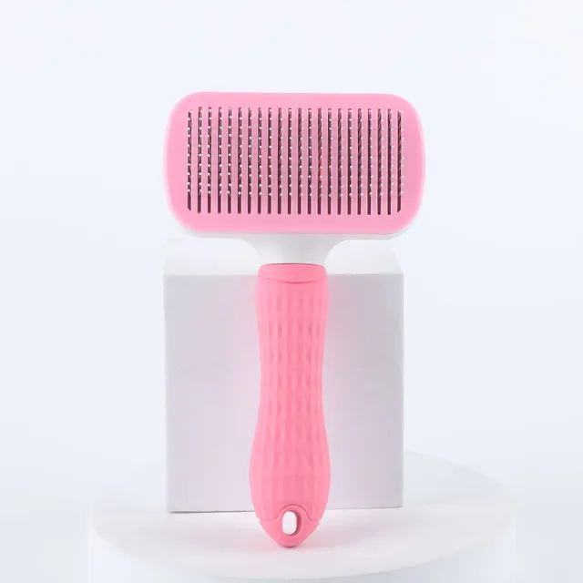 Dog Hair Remover Brush Cat Comb Grooming Massage Brush for Shedding Grooming Pet Removes Hairs Cleaning Bath Brush Dog Supplies 4
