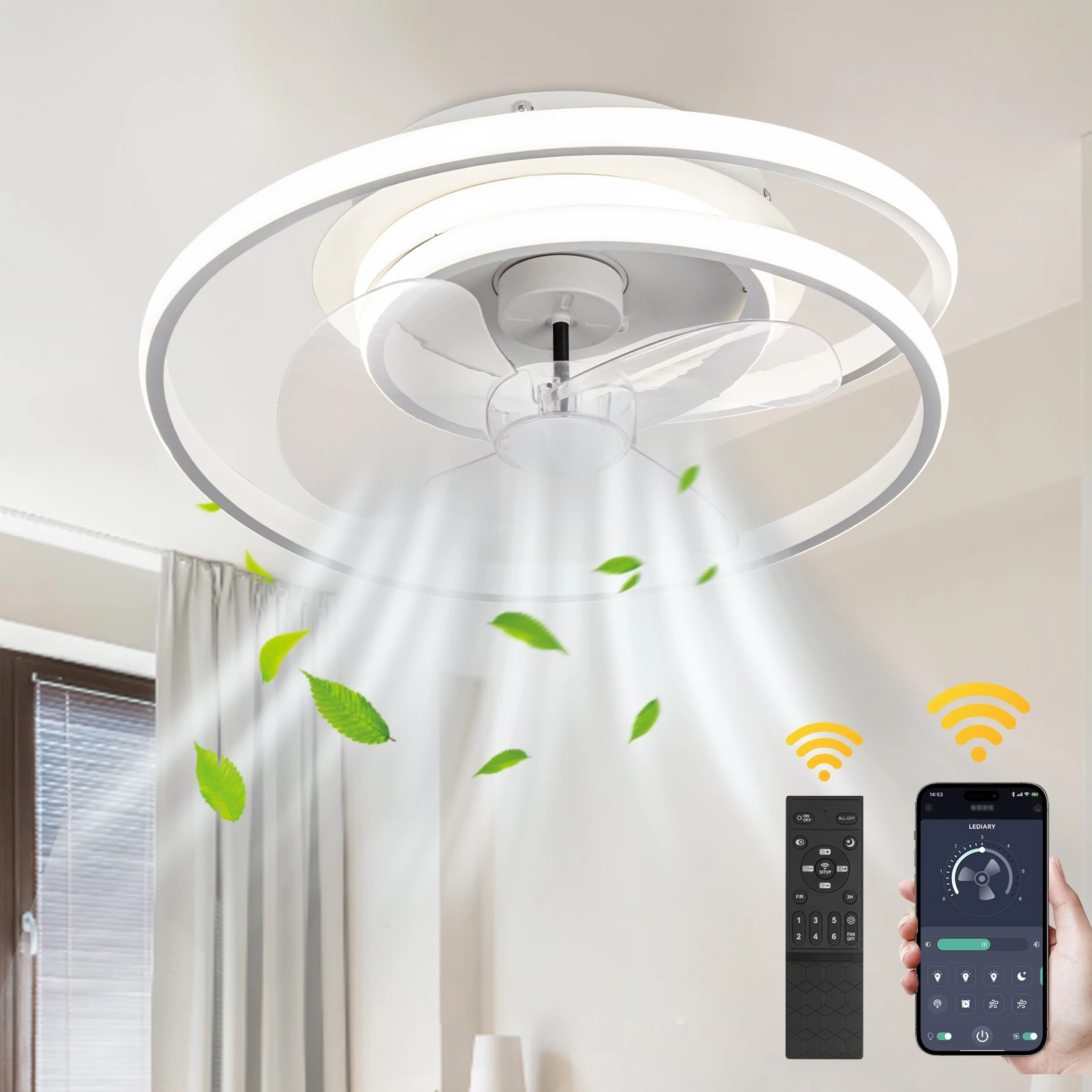 Migliora il flusso d'aria con il dati di avvolgimento del ventilatore a soffitto premium per un raffreddamento efficiente