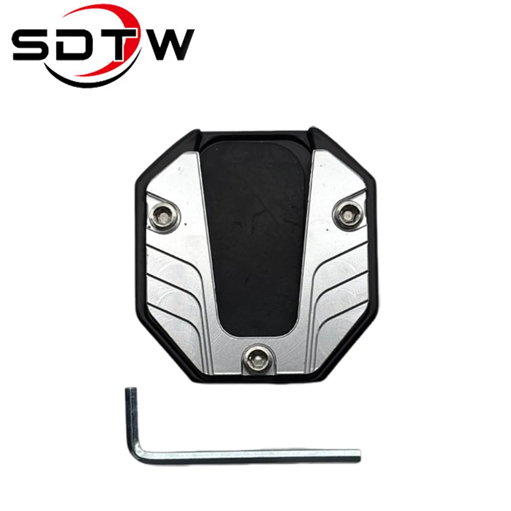 Universal Anti-Skid Kickstand Extension Pad with Enlarged Base