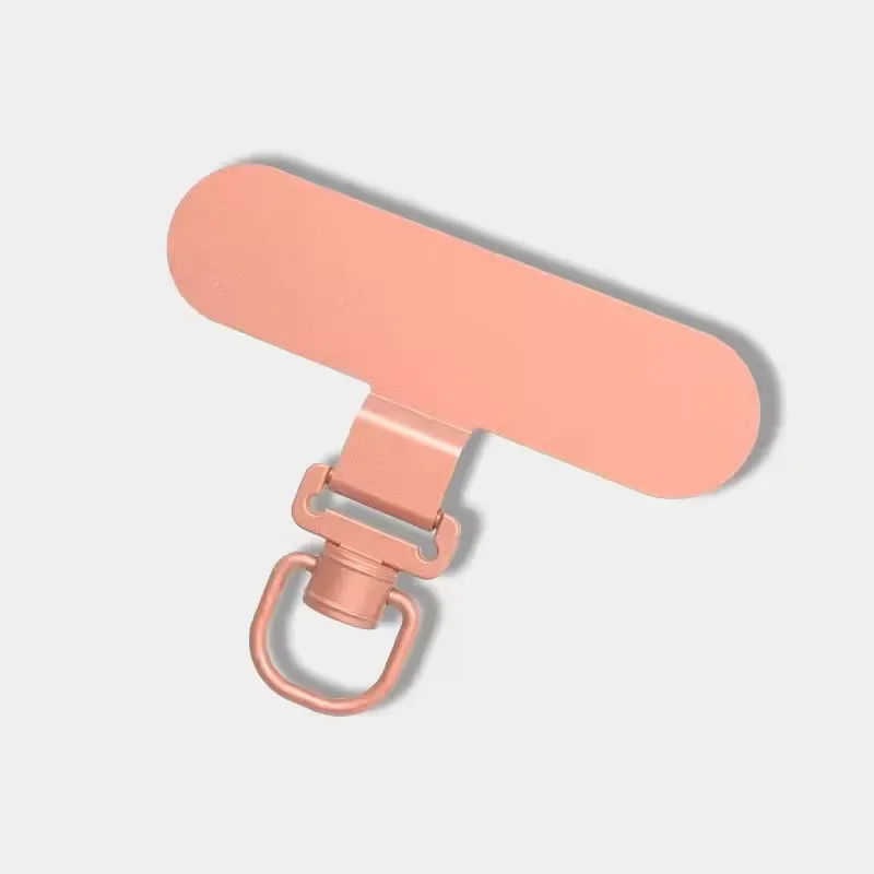 Universal 360° Rotating Phone Strap Holder - Stainless Steel Clip with Anti-Lost Gasket