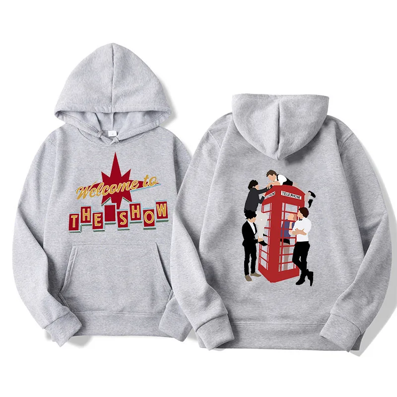 Niall Horan Man Hoodie Long Sleeve Winter The Show Hooded Pullover Men/Women Harajuku Streetwear 90s Hip Hop Male Sweatshirts