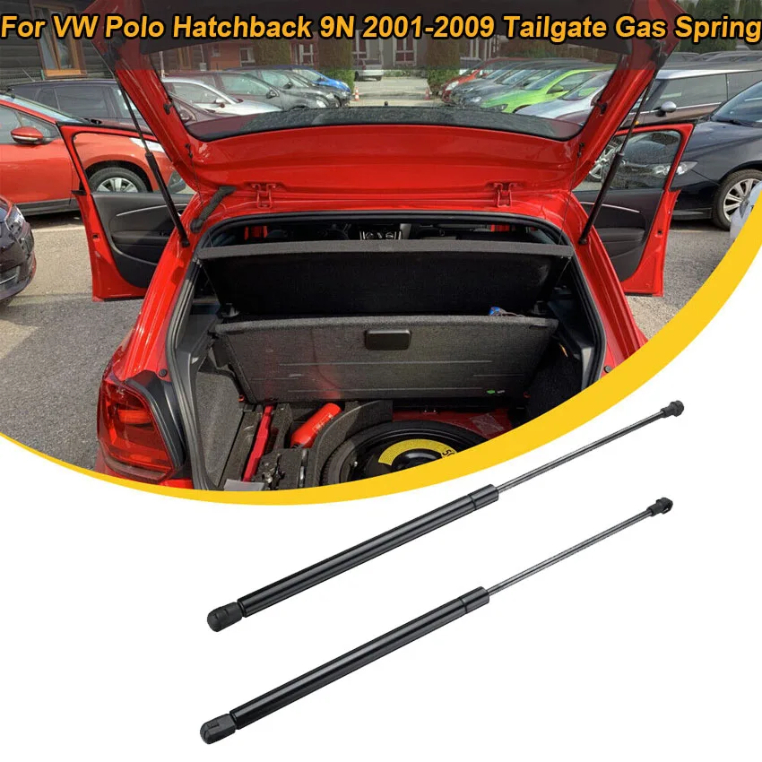 

Для VW Polo хэтчбека 9N 2001-2009 6Q6827550C задний багажник Задняя дверь газовая пружина амортизационная стойка подъемник поддерживает автомобильные аксессуары