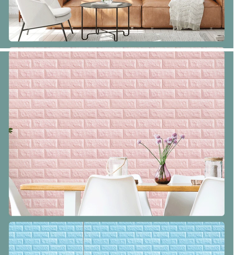 3D Self-adhesive Wallpaper Stickers