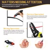 Hot Air Gun 300W Electric Heat Blower Tool Kit for DIY Shrink Tubing Soldering Wrap Plastic Rubber Stamp with heat shrik tube 6