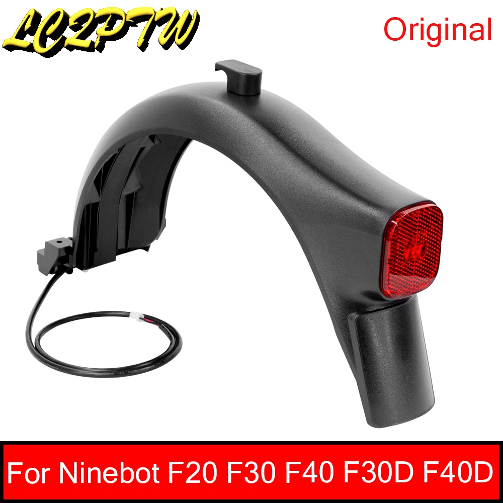 

Original Rear Fender Mud Guard Frame and Taillight Assembly For Ninebot F20 F40 F30 F30D F40D Kicksooter Electric Scooter Parts