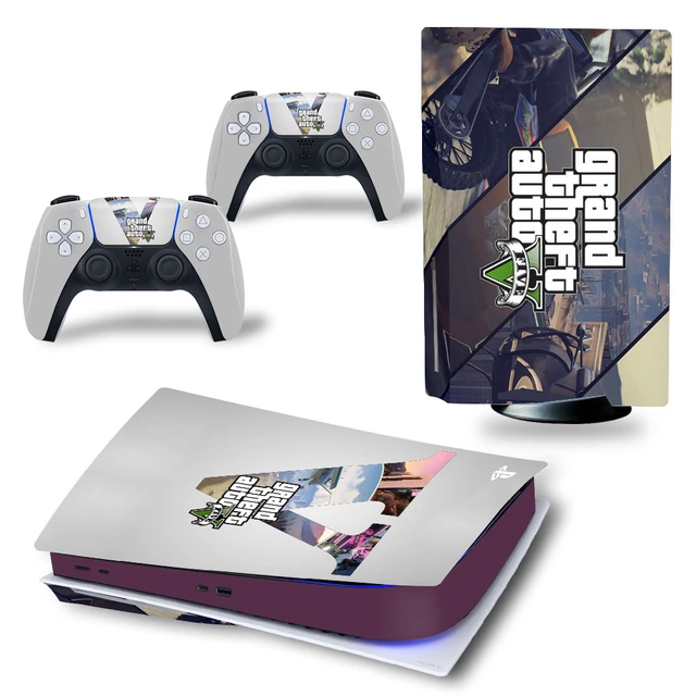 Grand Theft Auto V GTA 5 PS5 Standard Disc Edition Skin Sticker Decal for  PlayStation 5