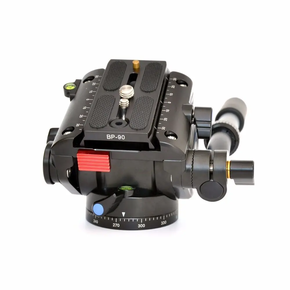 Sirui VH-10 Aluminum Professional Fluid Video Head 8.8 lbs Load Capacity