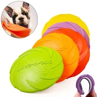 TPR Big Dog Training Toy Flying Discs Disk Interactive Pet Toys for Small Large Dogs Border Collie Labrador mascotas Accessories 1