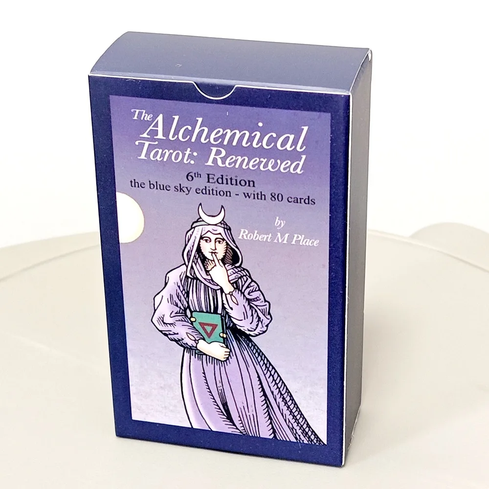 The Alchemical Tarot Renewed 6th Editiona 12*7cm 80-card Tarot Deck Links Between Alchemical Symbolism and Traditional Imagery 3