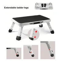 Multi-function One Step Ladder Kitchen Raised Ladder Rack Portable Stair Footstool Step Home Children High Folding Stool 3